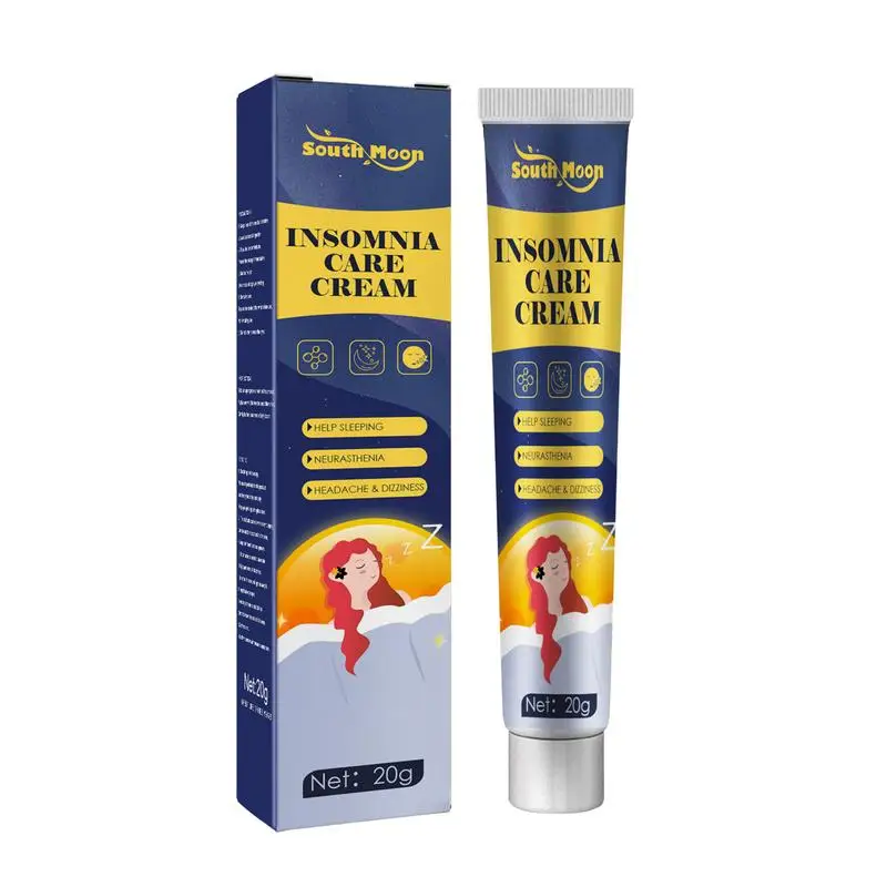 

Improve Sleep Cream 20g Insomnia Care Cream Melatonin Sleep Cream Improve Sleep Quality Ointment Soothing Sleep Aid Cream