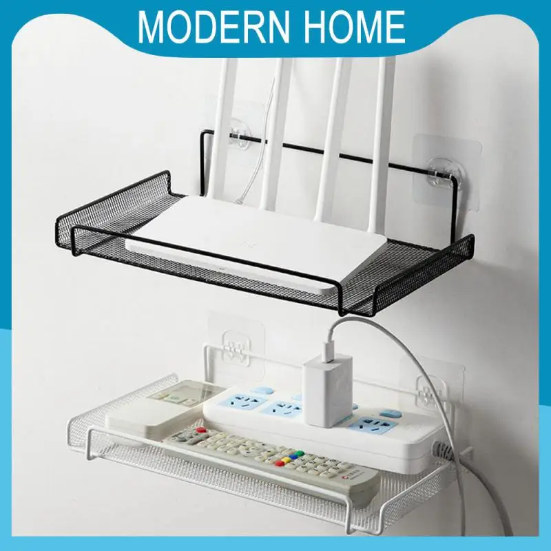 

High Quality Light Cat Bracket Multi-function Hole Free Top Box Storage Rack 30x17x6cm Wall Mounted Storage Rack Space Saving