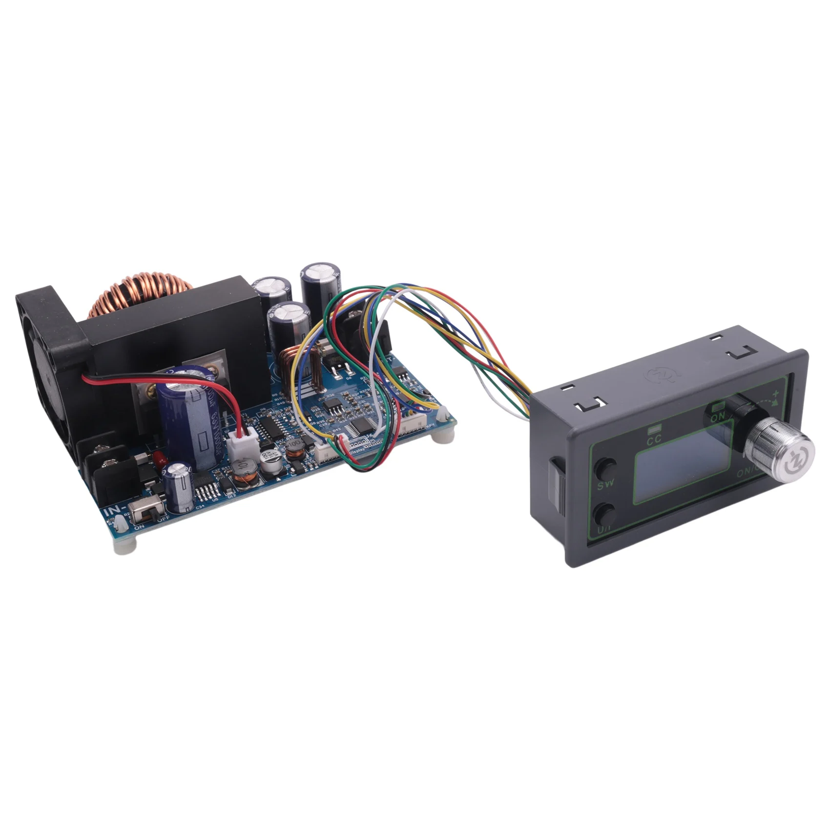 Фото SCLS WZ5020L 20A 1000W DC-DC преобразователь CC CV, понижающий модуль питания, регулируемый источник питания с регулировкой напряжения №2