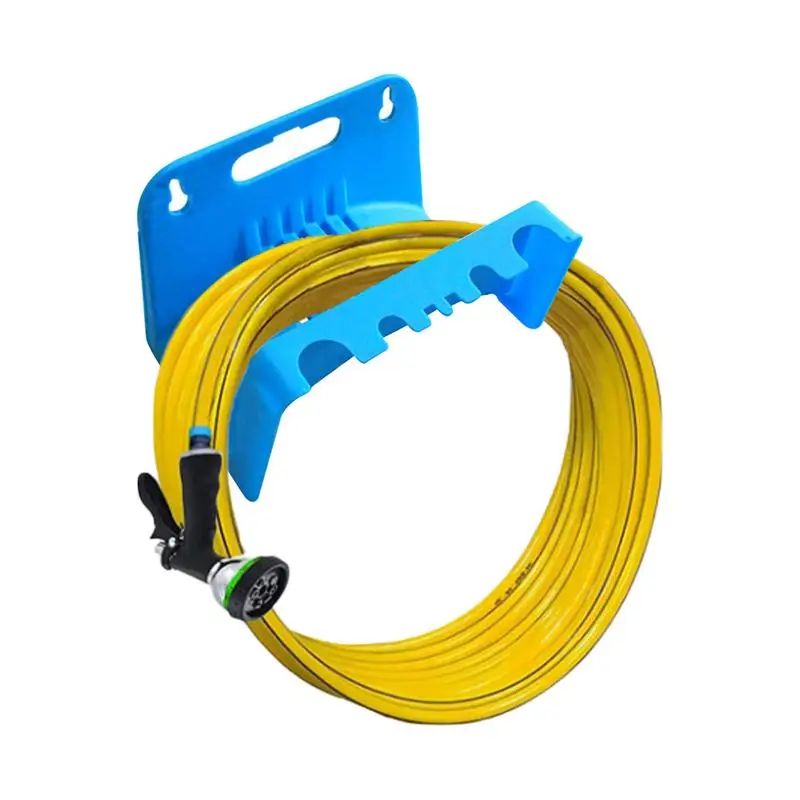 

Classic ABS Hose Holder Wall-Mounted Rust-Resistant ABS Water Hose Storage Rack Heavy Duty Wall-Mounted Hose Rack Holds Up To