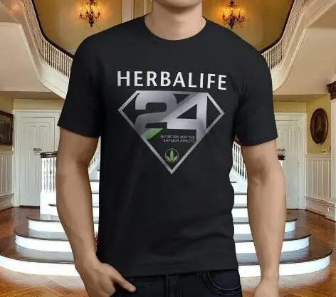 

Мужская Новая Популярная футболка Herbalife Nutrition 24, Мужская черная футболка с принтом, велосипедная футболка для мотокросса, 2022