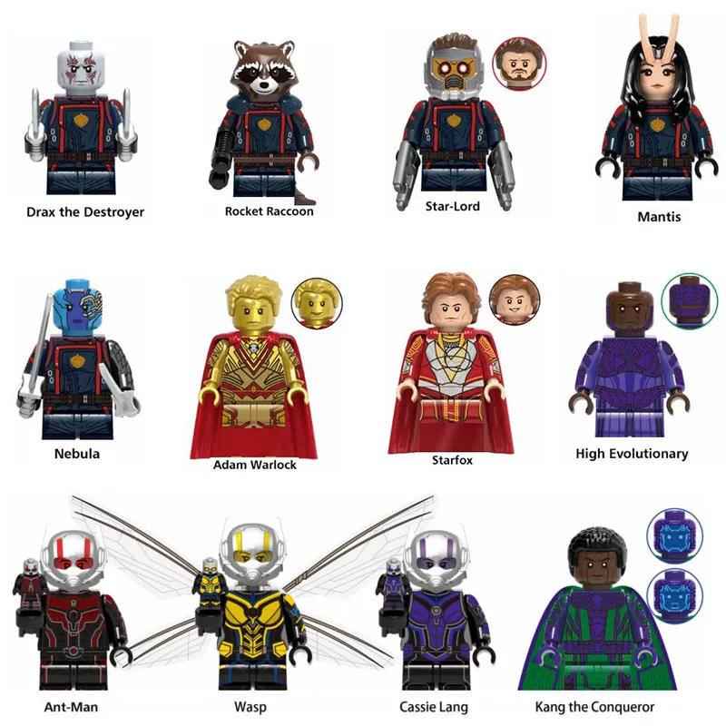 Детский конструктор Супергерои | Блочные конструкторы