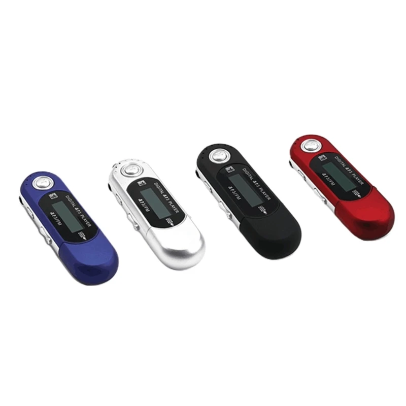 

Fashionable USB MP3 Player with Lyrics Display AAA Battery Powered(Not Included)