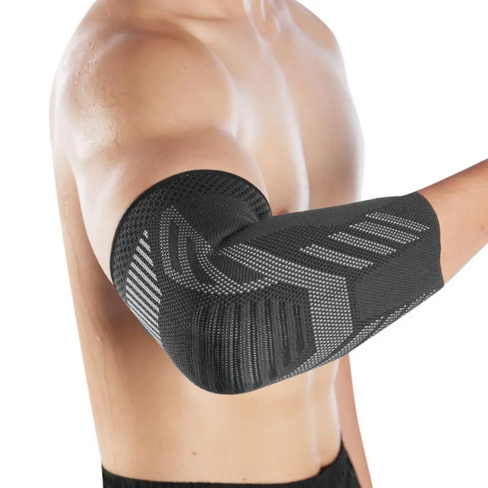 

1Pc Arm Support Sleeve All-Around Protection Breathable Elbow Compression Sleeve Tennis Elbow Compression Support Sleeve