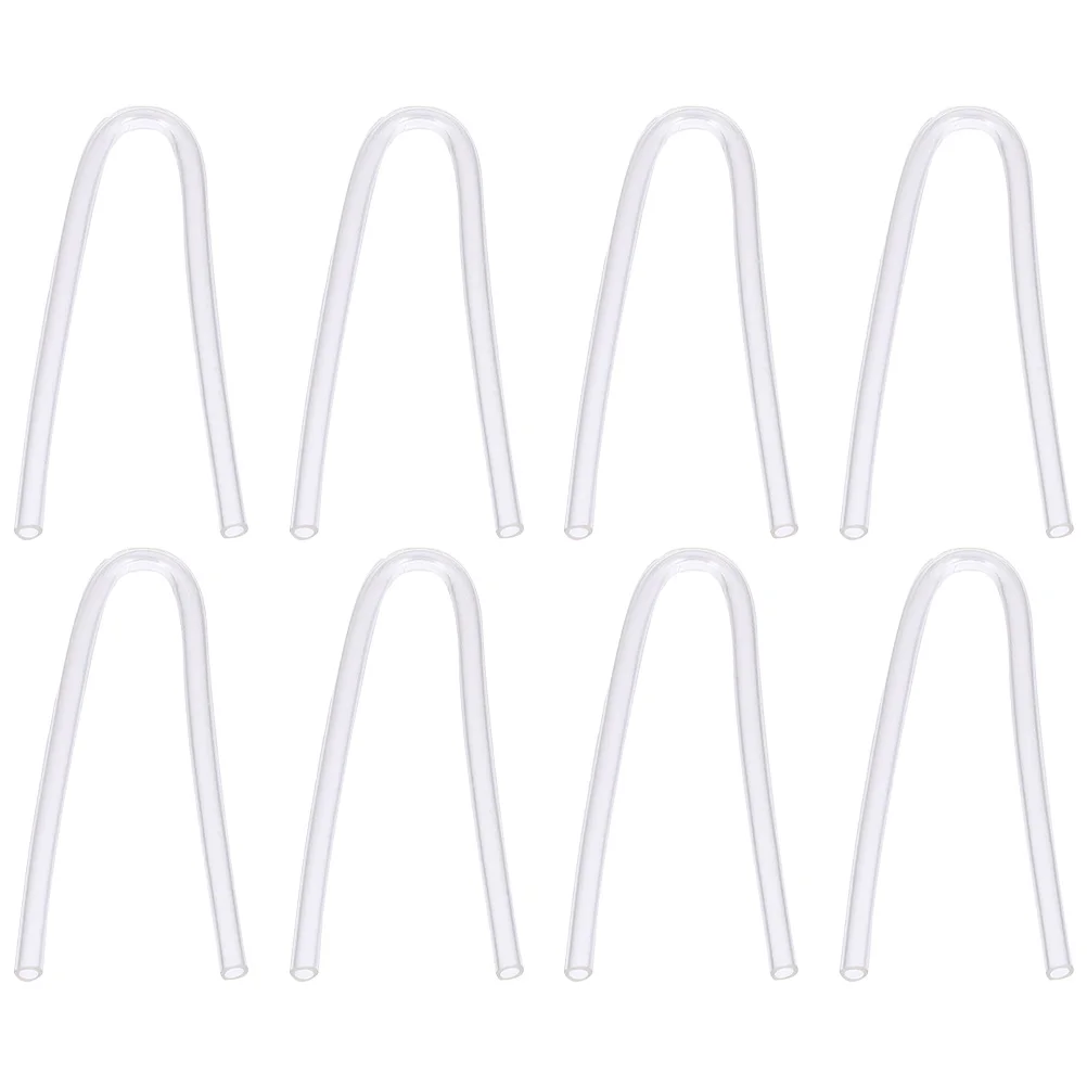 8pcs Preformed Replaceable Tubes Hearing Tubes Hearing Machine Tubes