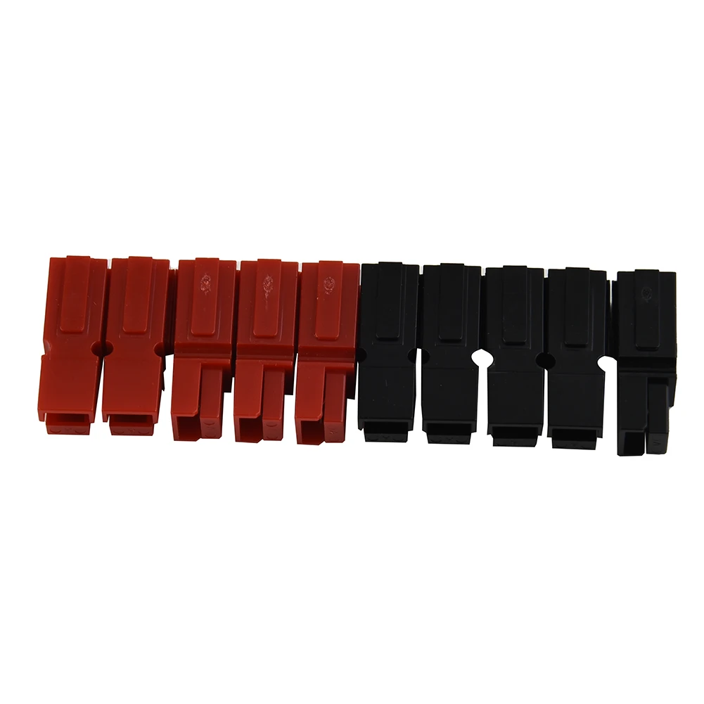 

5 Pair Red Black Shell 30A 600V For Anderson Plug Marine Power Connector Terminals Electric Power Vehicles Photovoltaic Systems