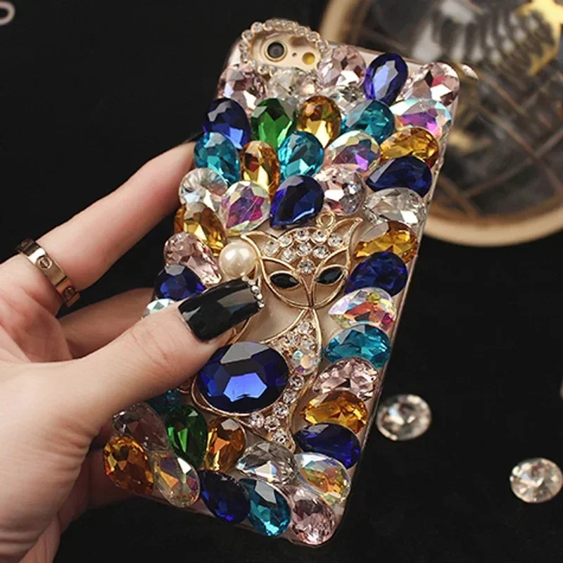 Фото Чехол со стразами для Xiaomi Redmi Note 10 S 9 11 Pro Max Red Mi Note 13 12 Pro 4G 5G Crystal Phone Coque №4