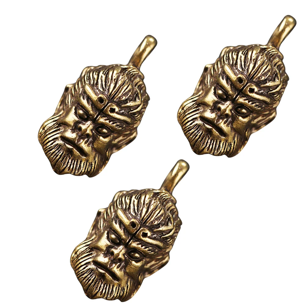 6 Pcs Accessories Vivid Key Ring Pendant Keychain Hanging Ornament Car Charms Bracelets Bulk Creative Bag Hangings Animal