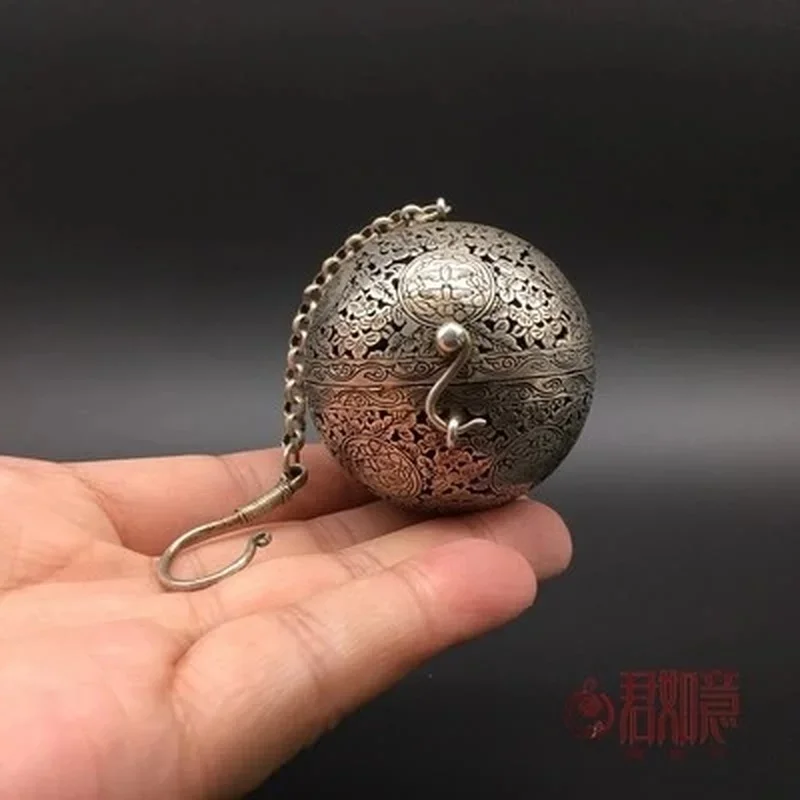 

Антикварный медный шарик для ароматерапии
