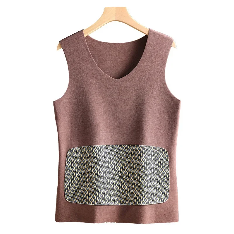 Осень/зима флисовый теплый жилет мужской бесшовный патч Warmvest Bubble Burst с подогревом