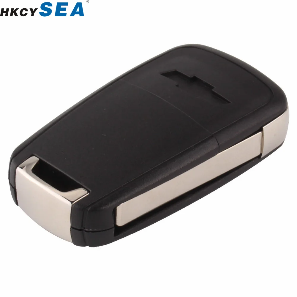 2/3/4/5 кнопочный флип-чехол для ключа флип-брелок Chevrolet Aveo Cruze необработанное лезвие