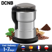 electric coffee grinder cereals nuts beans spices grains grinder machine multifunctional home blender chopper blades