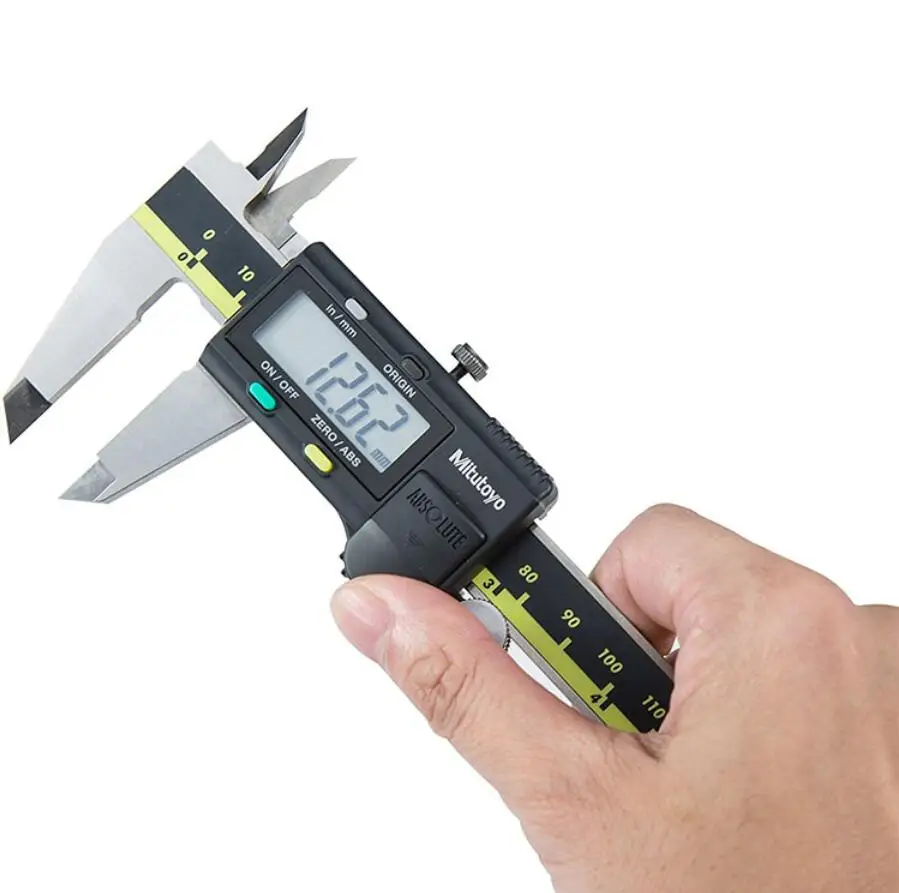 

Mitutoyo AOS Tools LCD Digital Caliper 500-197-30 8inch 150mm 200 Electronic Vernier Calipers Stainless Steel Measuring Ruler 08