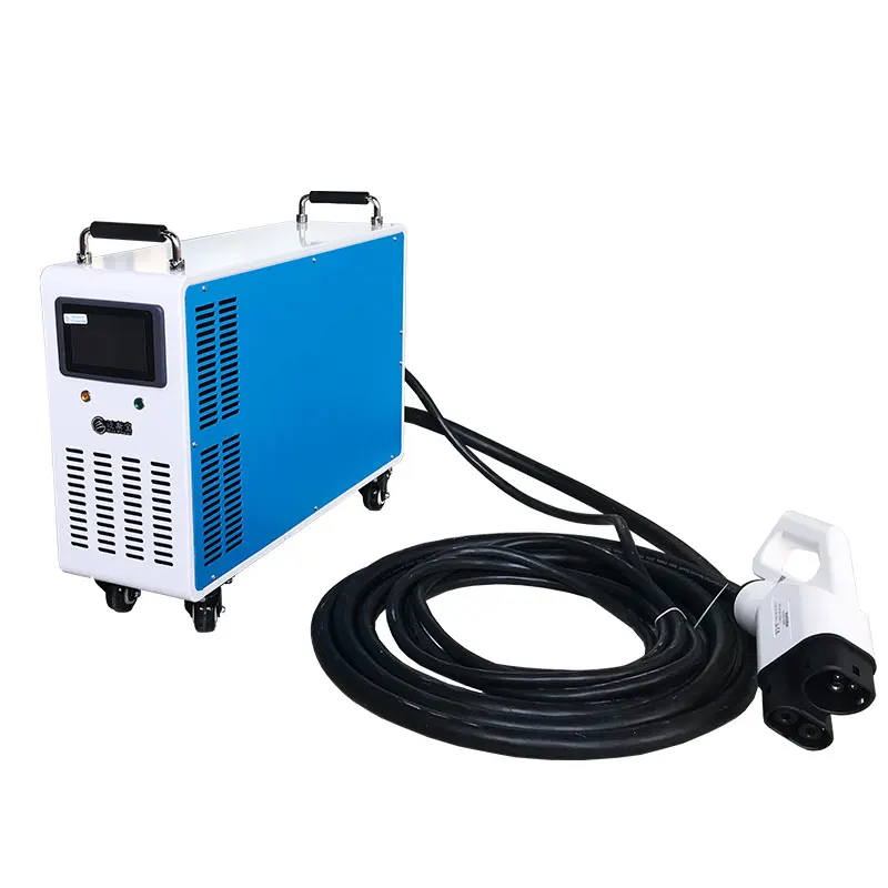 Small size 100a 30KW ccs ev battery charger for electric car portable fast charging station