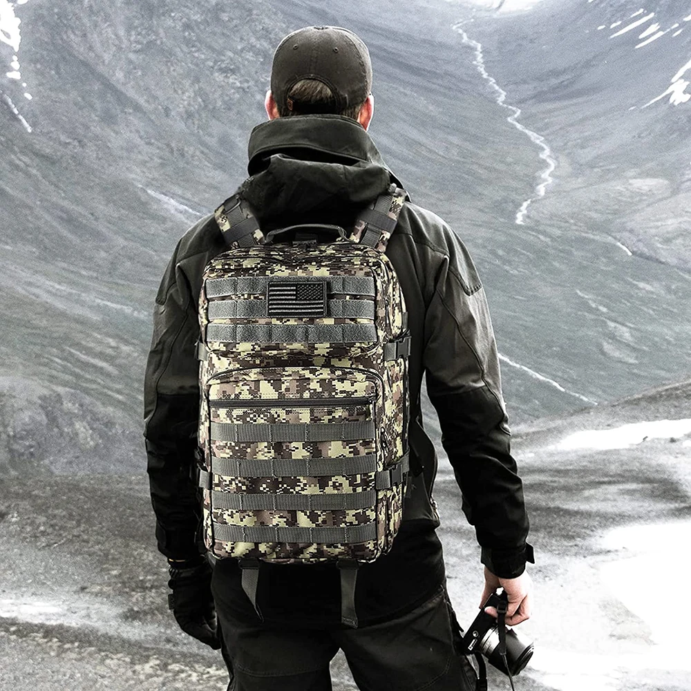 The new 50L military tactical backpack hunting camping bag travel army assault suitable for and hiking | Спорт и развлечения