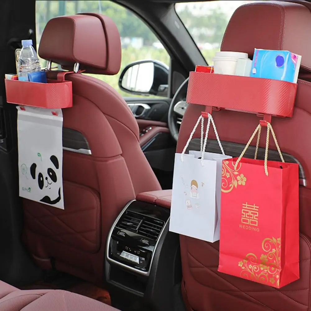 

Practical Car Drink Holder Carbon Fiber Pattern Car Seat Cup Holder Compartment Design Space-saving