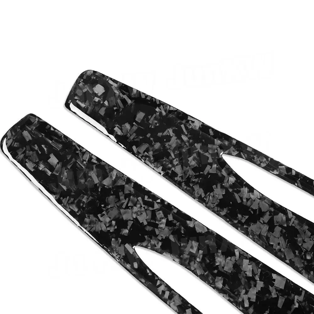 Передняя лампа из углеродного волокна накладки на фары для BMW X5 F15 2014-2018 украшение