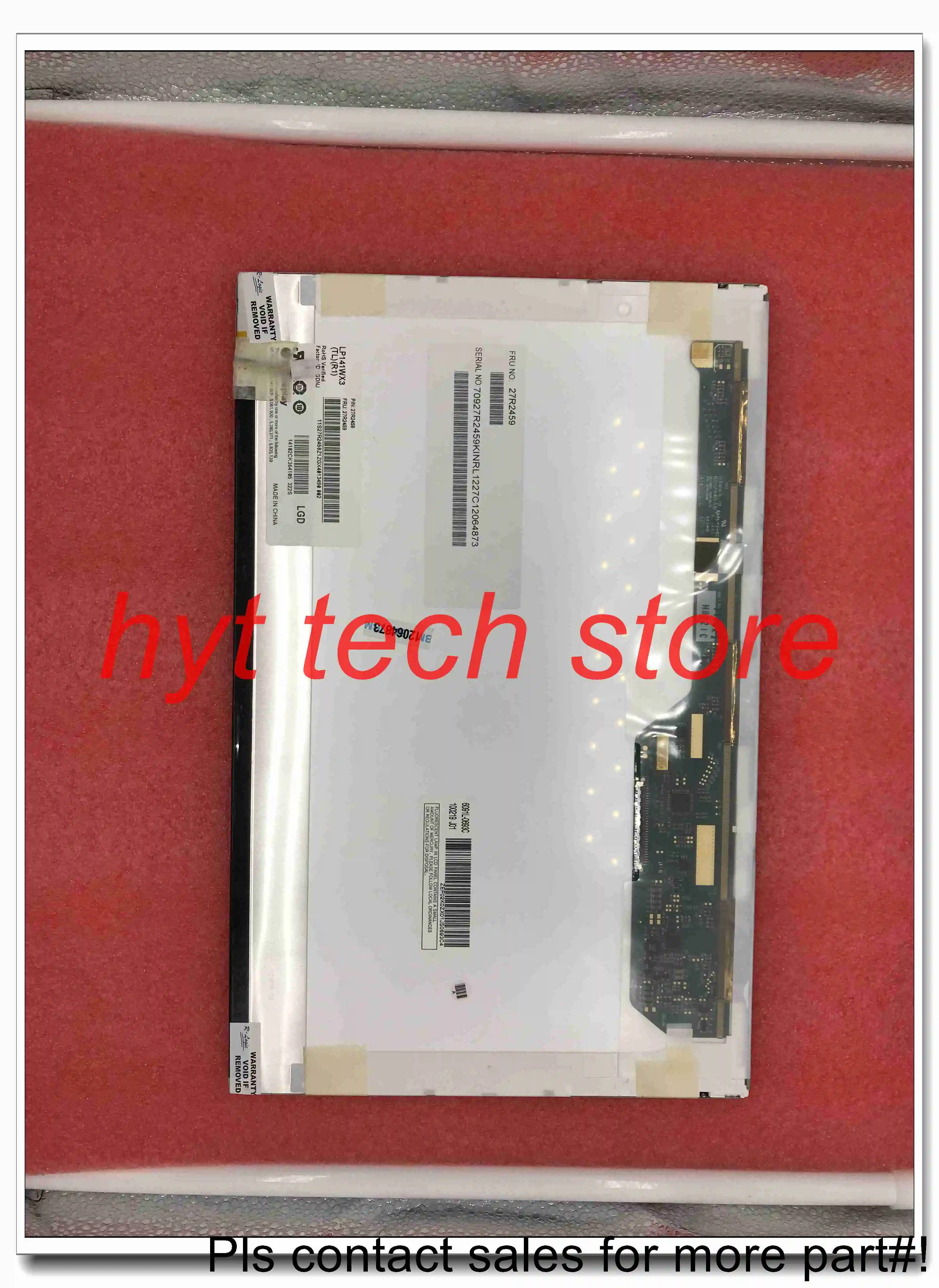 

Original 14.1 inch LCD Panel LP141WX3-TLR1 100% tested A+ Grade before shipment