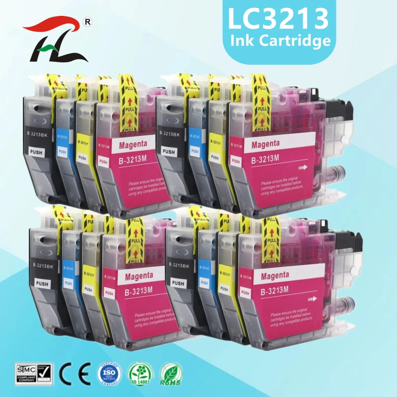 

Compatible Ink Cartridge LC3211 LC3213 3213XL for Brother DCP-J772DW DCP-J774DW MFC-J890DW MFC-J895DW Injet Printer