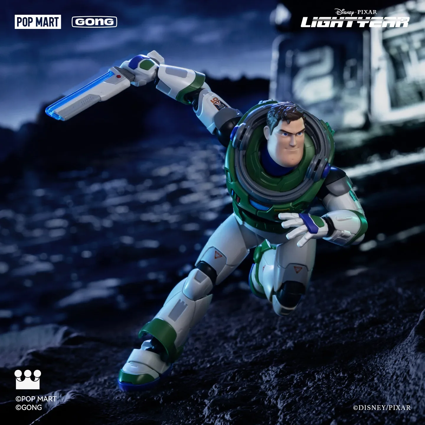 Фото POPMART GONG BUZZ LIGHTYEAR SPACE RANGER Серия Blind Box: Оригинальные игрушки, фигурки, милые аниме-персонажи, украшения, подарки №1