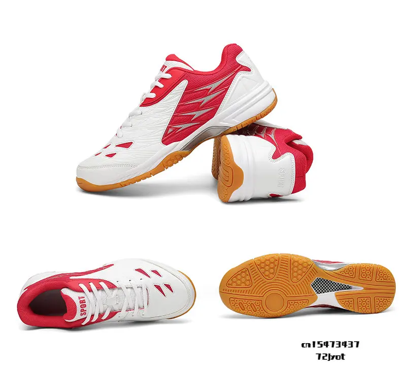 

2023 Women Men Professional Badminton Tennis Volleyball Shoes Unisexi Flexible Light Sports Training Sneakers Shoes