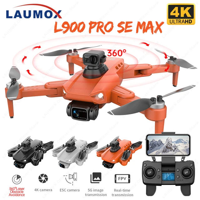 L900 PRO SE MAX GPS Дрон 4K Профессиональный 5G WiFi HD камера Дрон с 360 ° Предотвращение препятствий L900 Pro SE RC Квадрокоптер VS KF102 1