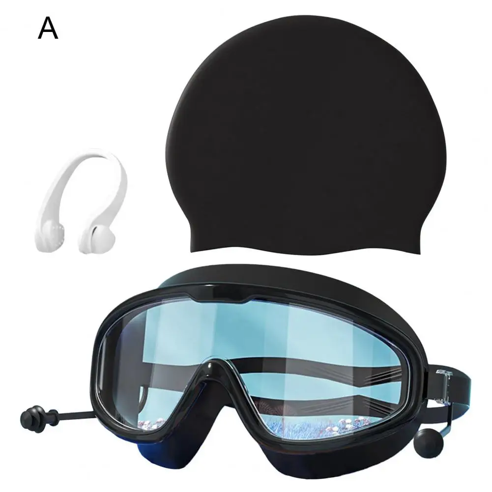 Очки для плавания без протечек с затычками ушей очки высокой
