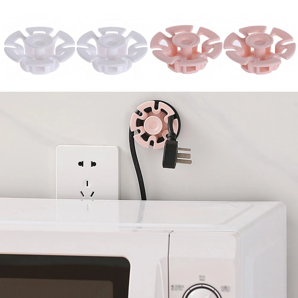 

Cable Holder Clips Flexible Cord Holders For Appliances Multifunctional Cable Organizer Kitchen Accessories Adhesive Cord Organi