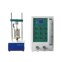 strain controlled soil triaxial press test apparatus for laboratory testing