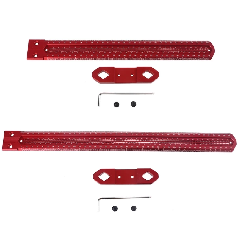 

Woodworking Scriber Ruler Scribing Ruler Portable Crossed-Out Tool Line Gauge Saddle Square Layout Scriber