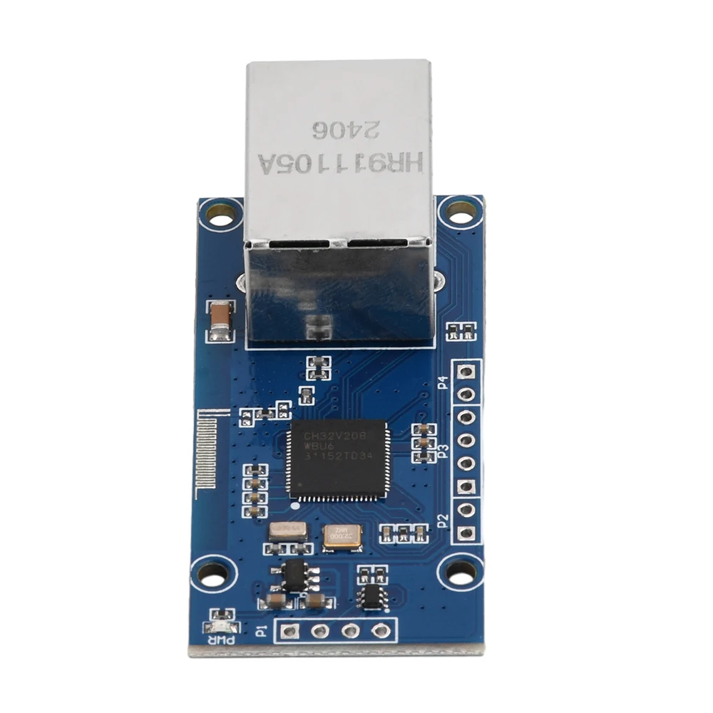 Модуль Ethernet Ch32V208 с V4C Core 10M маломощный модуль связи Bluetooth Ble макетная плата Rj45