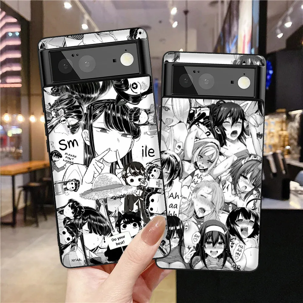 

Sexy Girl Phone Case for Google Pixel 6 6Pro 6a Anime Protection Cover for Google Pixel 2 3 3a 4 4a 5 5a 5G XL Soft TPU Fundas