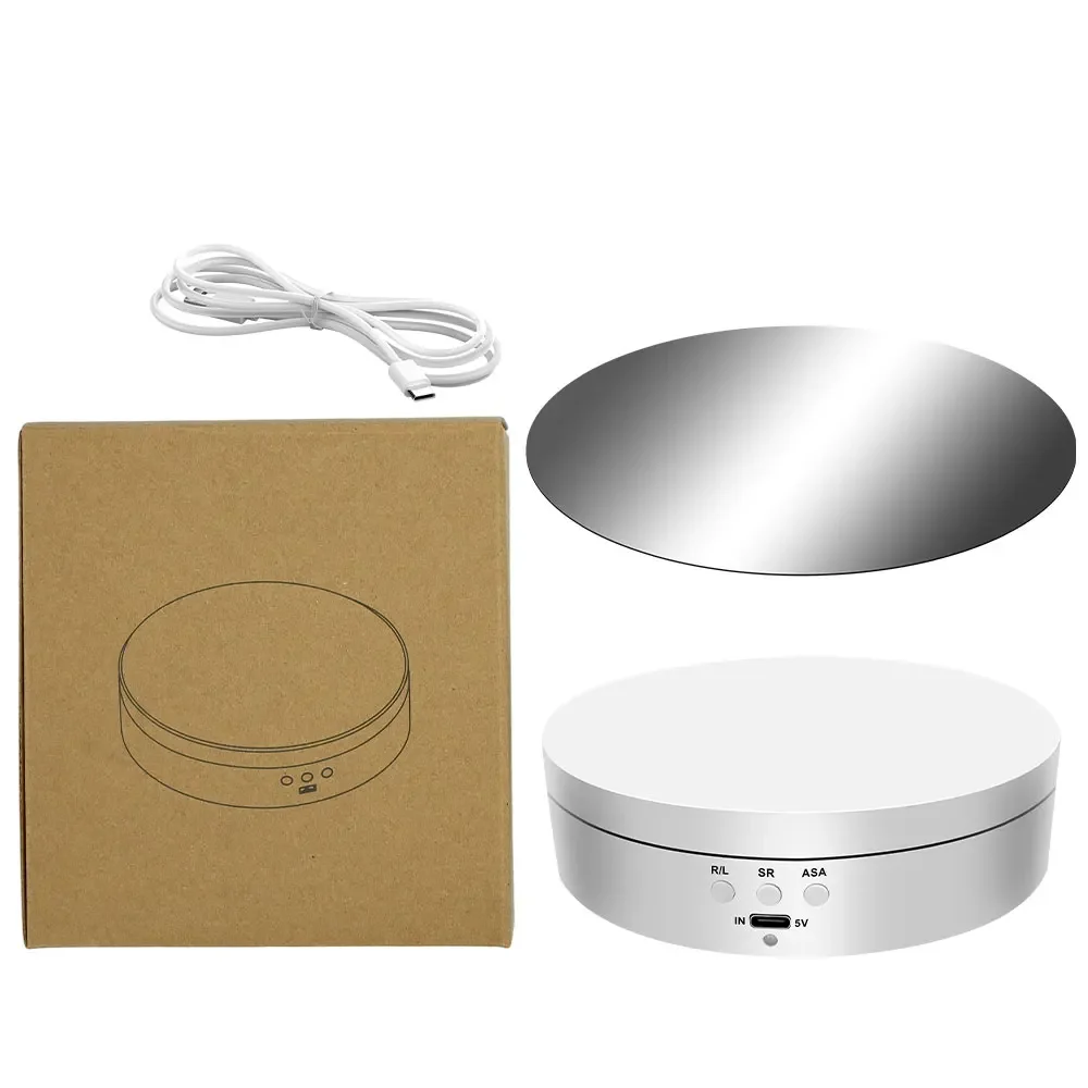 

Пластиковая электрическая вращающаяся подставка для украшений