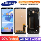 ЖК-дисплей для Samsung Galaxy A8 2018 A530 с сенсорным экраном и дигитайзером в сборе для Samsung A8 2018 A530 A530F A530FDS ЖК-экран