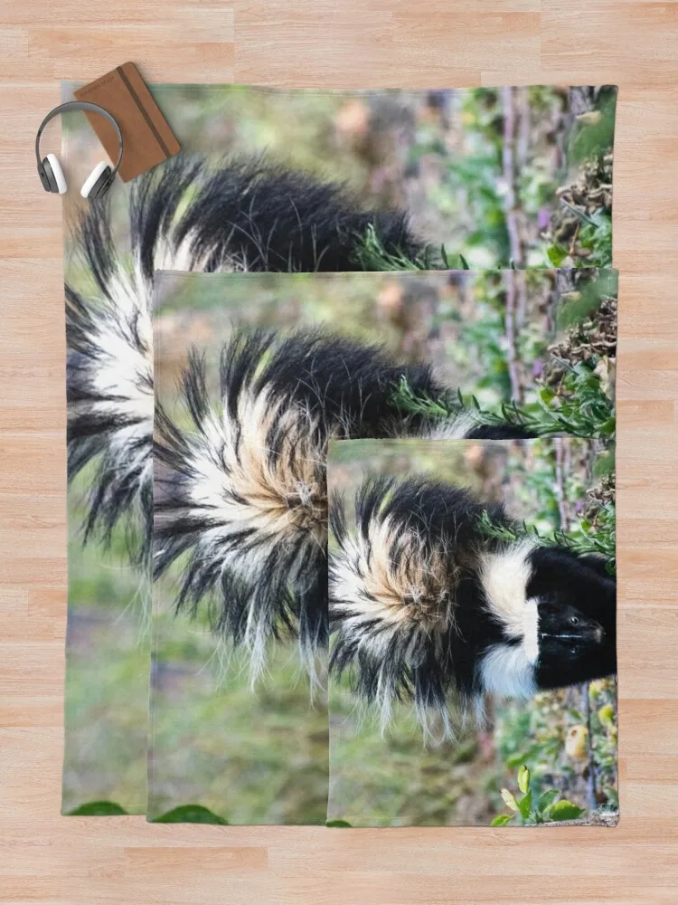 Черно-белое одеяло Skunk одеяла и покрывала