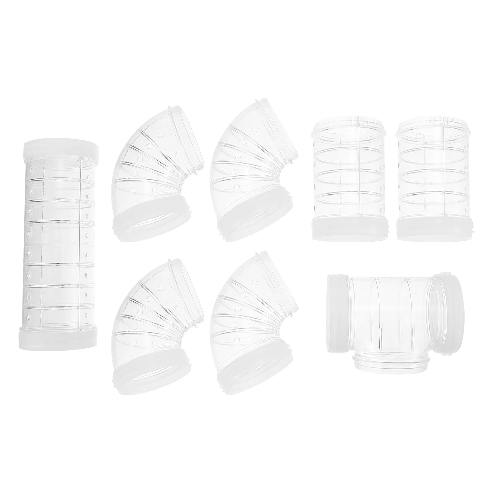

Hamster Tubes Cage Tunnels Tunneltube Accessoriesguinea Toys Ferret Diy Maze Kit Pipe Track Toyratplastictool Connector