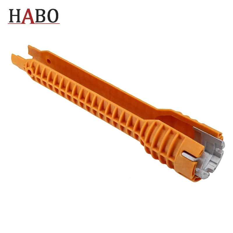 

Plumber Wrench Adjustable Water Pipe Spanner Faucet Sink Installer Double Head Key Multitools 360 Hand Tools Water Pipe Spanners