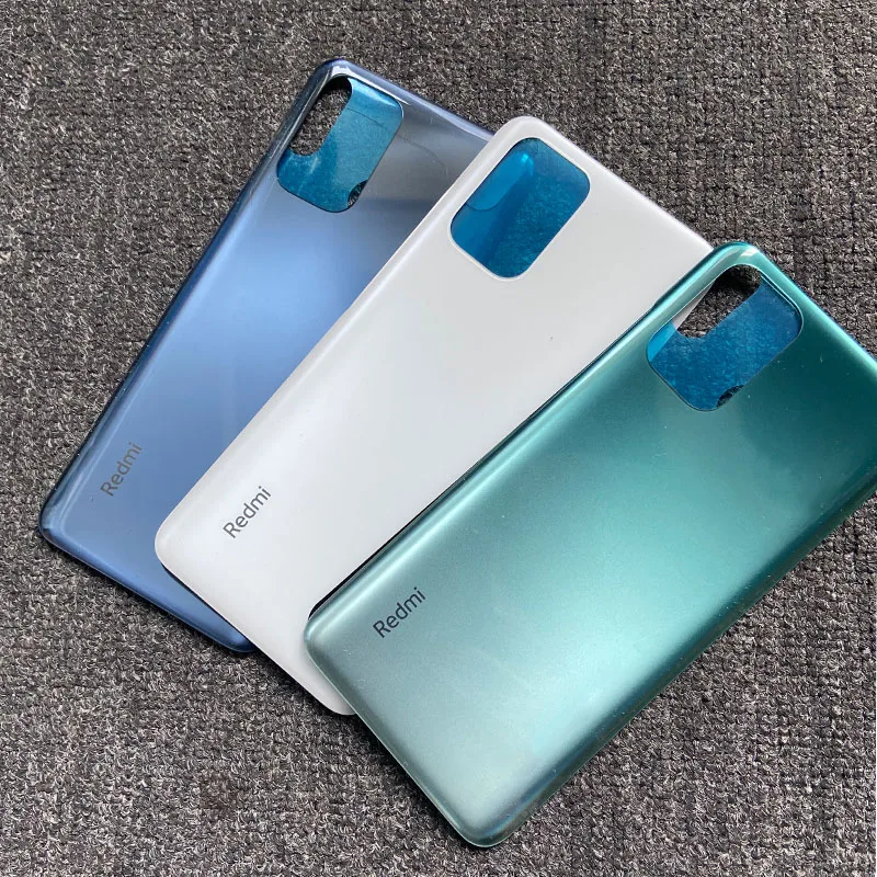 

6.43" For Xiaomi Redmi Note 10S Back Glass Battery Cover Rear Door Housing Case Panel M2101K7BG, M2101K7BI M2101K7BNY M2101K7BL