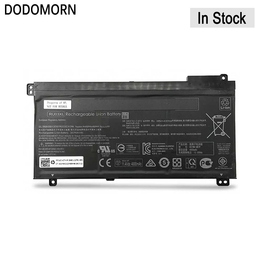 Фото Новый аккумулятор для ноутбука HP ProBook x360 11 G3 G4 G5 G6 440 G1 HSTNN-LB8K HSTNN-IB8P HSTNN-UB7P L12717-171 L12717-1C1 48WH №4