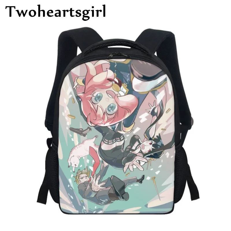 

Twoheartsgirl Anime Spy X Family School Bags for Girls Boys Harajuku Children Backpacks Primary Students Backpack/Rucksack/Bolsa