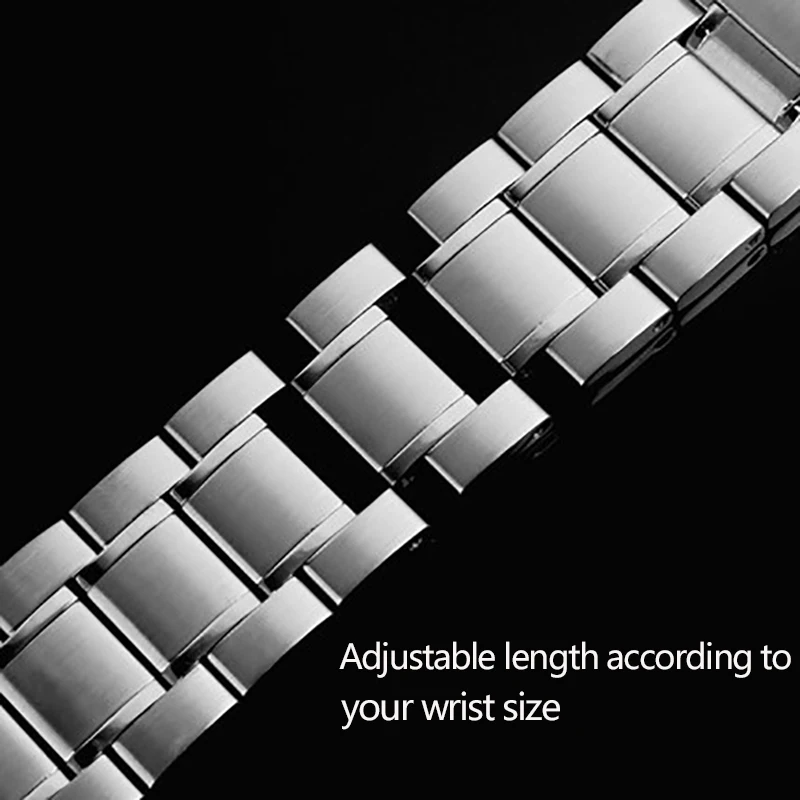 Solid Steel Watch Strap for Casio Swordfish MDV-106 Mdv107 Watch Bracelet MTP-1375 Belt 5374 1374 Watch Band 22mm