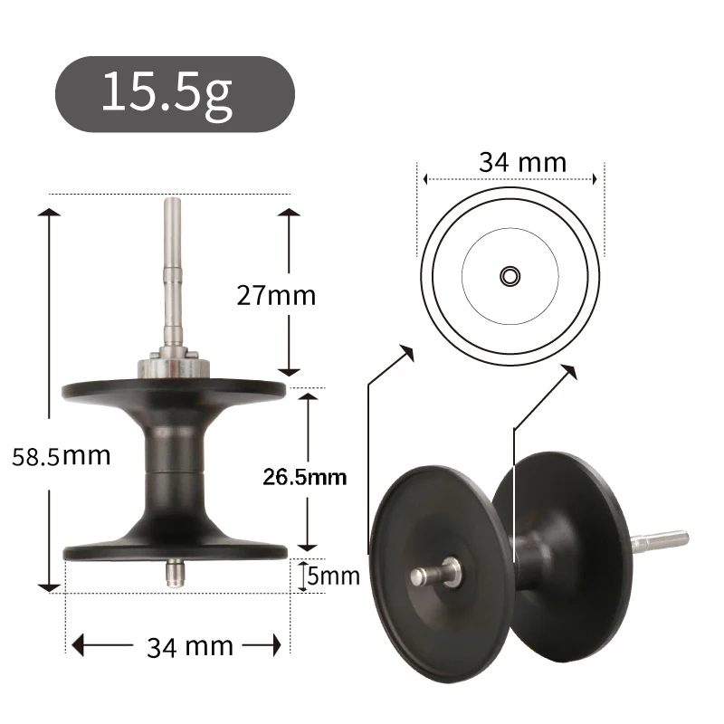 Катушка для морской рыбалки 15 5 г | Спорт и развлечения
