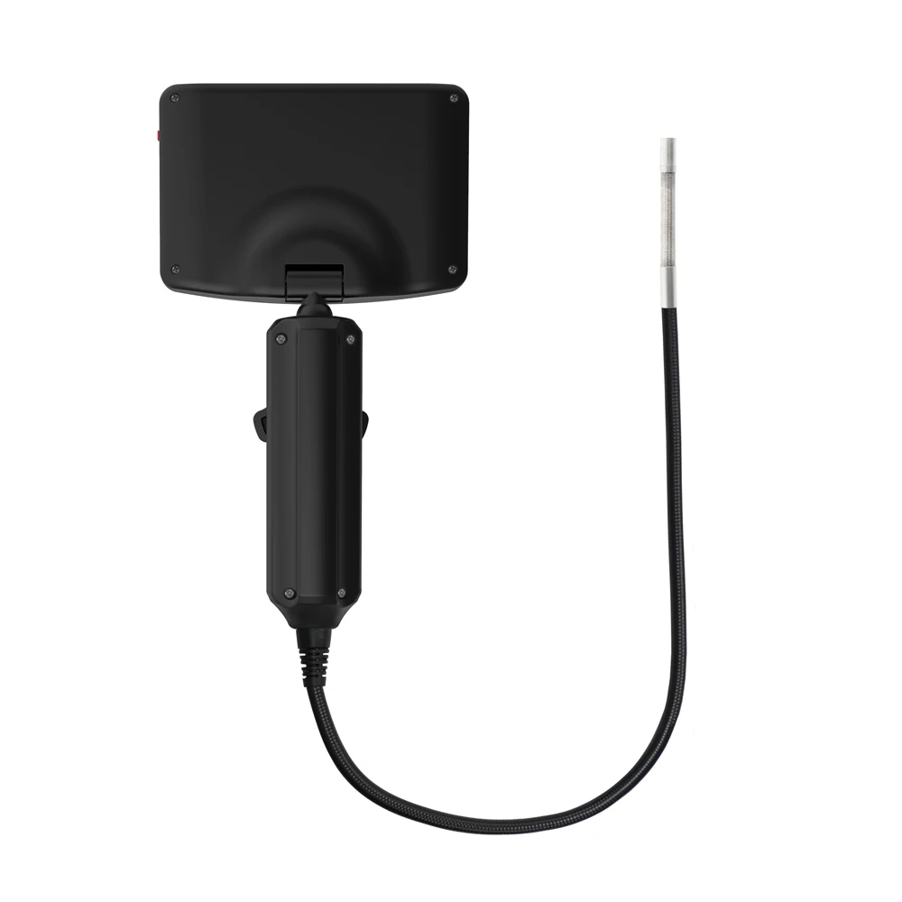

Multi-angle deflection waterproof HD display flexible endoscope camera with semi rigid tube