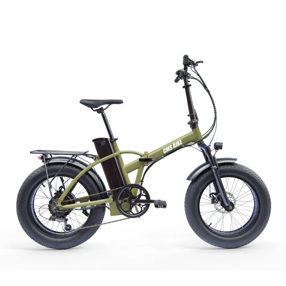 

20 Inches Disc Brake Electric Bike Lithium Battery Electric Bicycle Foldable Fat Fetus Variable Speed Bike