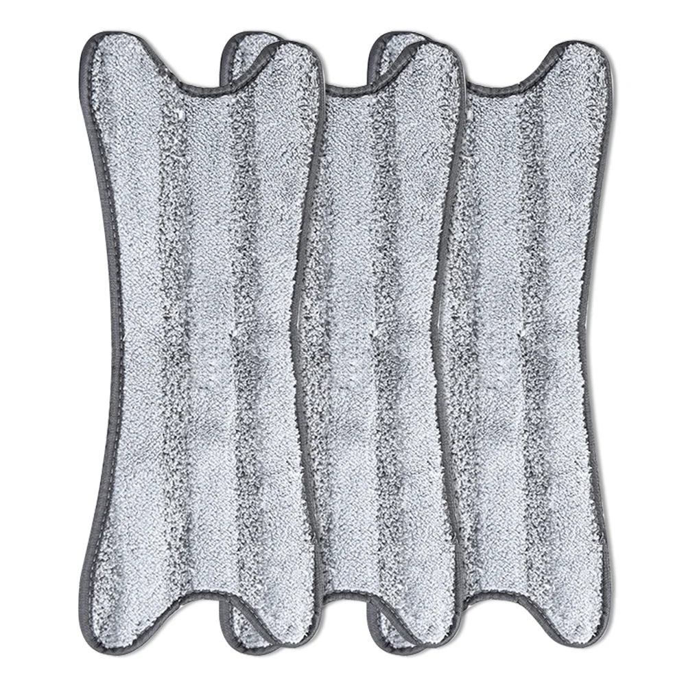 Плоские насадки из микрофибры для мытья пола практичные бытовые кухонные тряпки