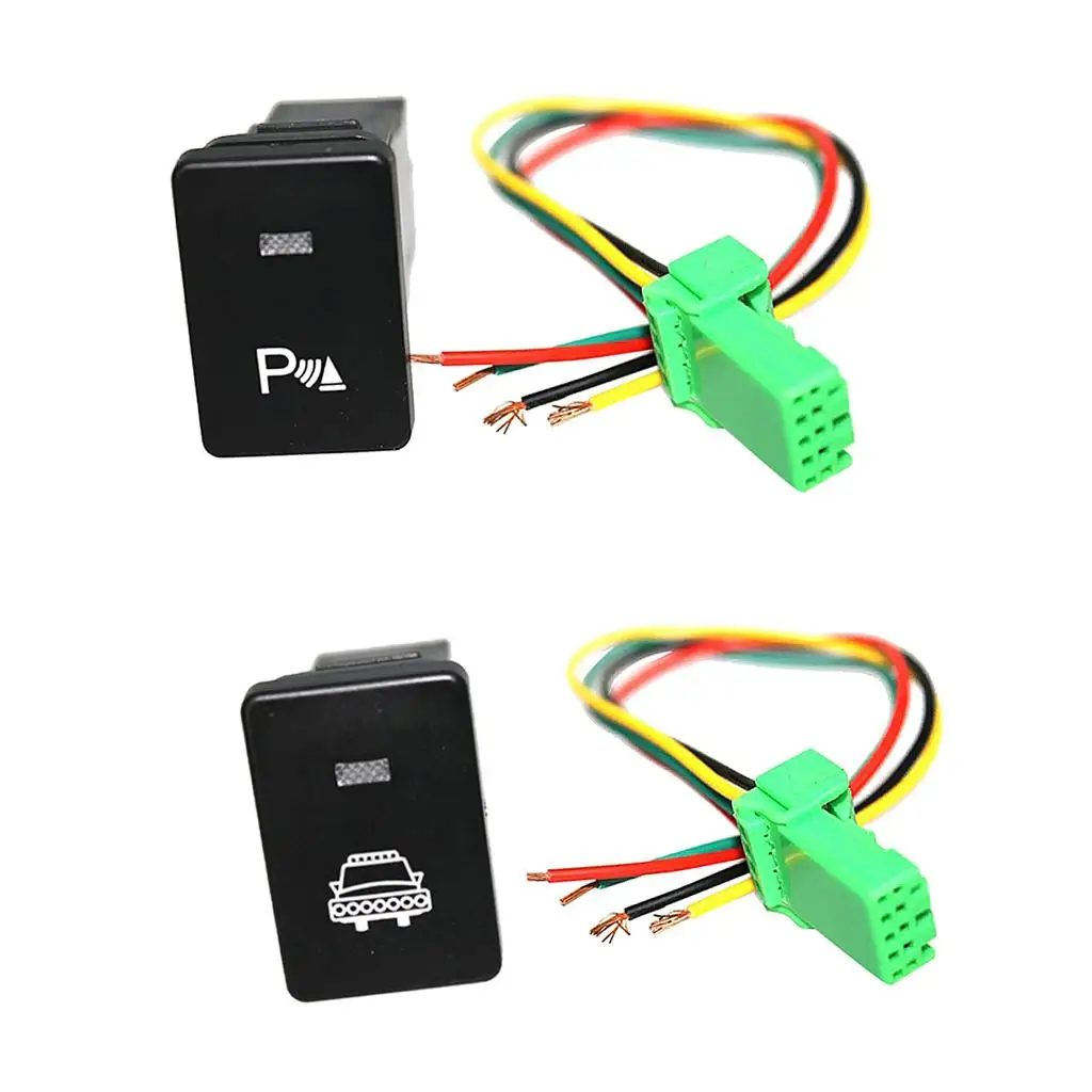 Кнопочный переключатель Белый СВЕТОДИОДНЫЙ парковочный светильник и