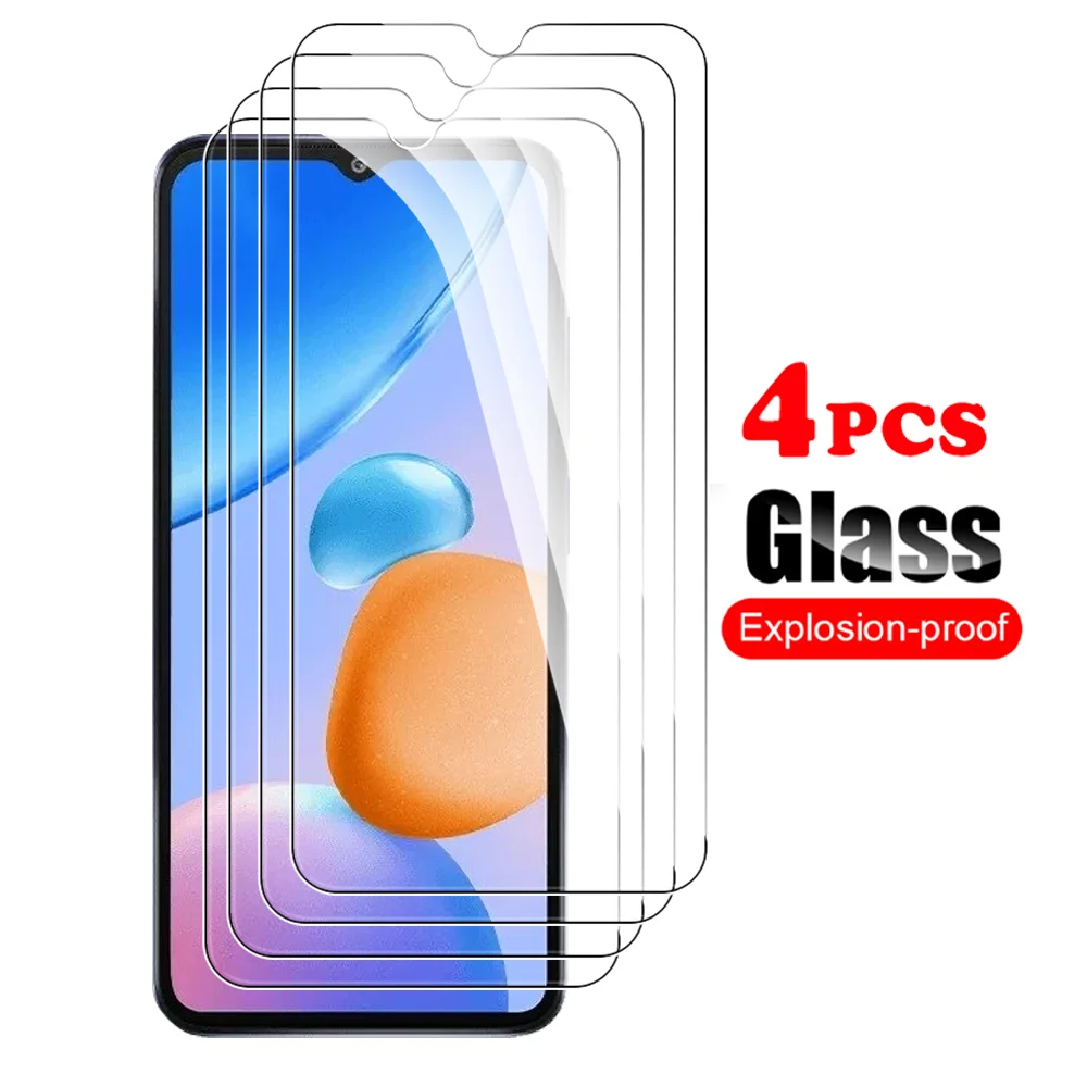 

4 шт. Защитная пленка для телефона Xiaomi Poco M4 5G M5 Redmi 11 Prime 4G Redmi11prime закаленное стекло Pocom4 Pocom5 защита для экрана