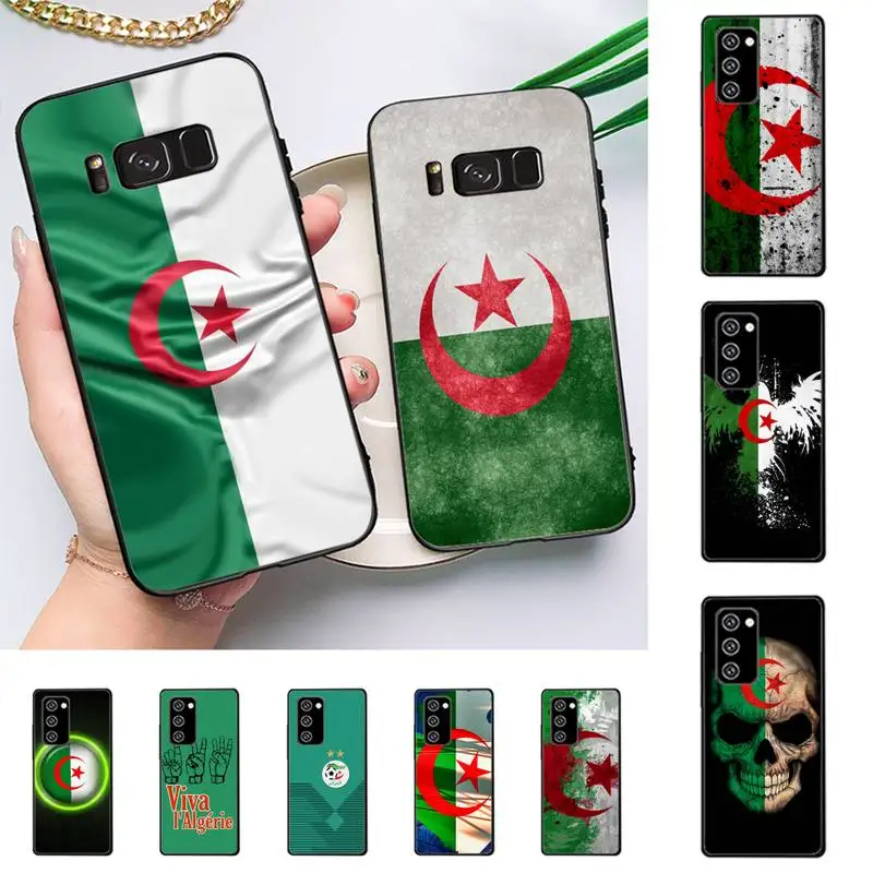 

Algeria Flag Phone Case For Samsung Galaxy Note 10Pro Note 20ultra cover for note20 note10lite M30S Back Coque