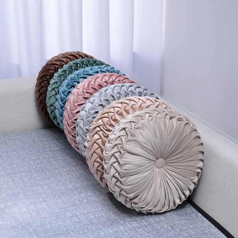 

Home Velvet Fabric Backrest Chair Cushion Sofa Pillow Bed Beach Swing Back Pad