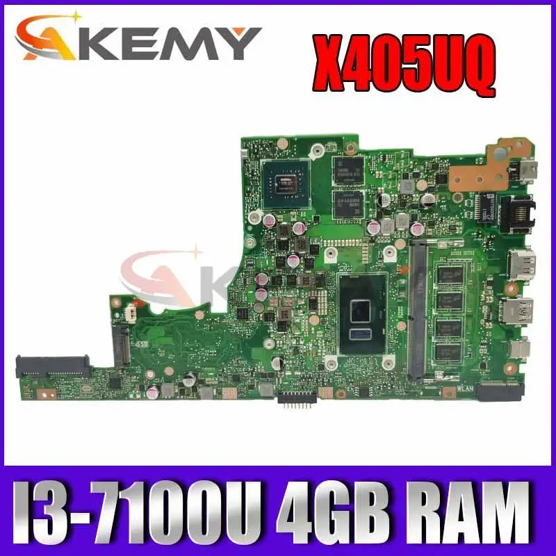 

X405UA для ASUS X405U X405UN X405UR X405URR X405URP X405UQ X405UF протестированная оригинальная материнская плата ноутбука, 4 Гб ОЗУ GT940